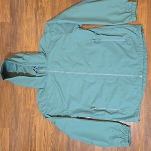 Lands' End nylon rain jacket windbreaker